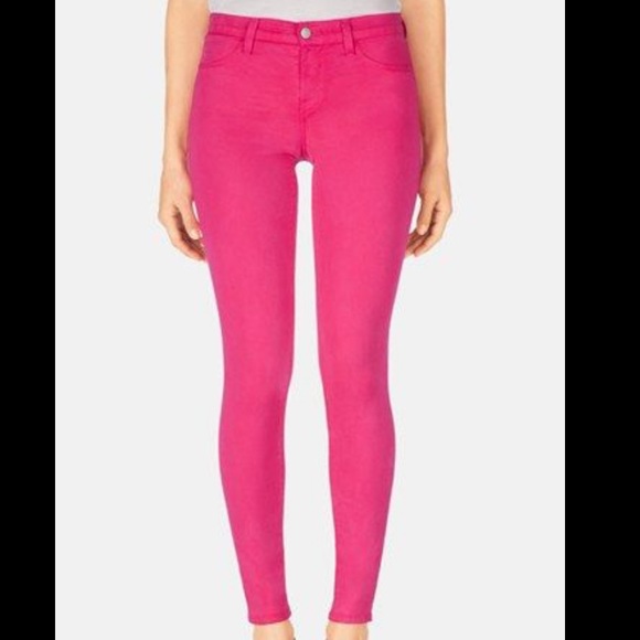 pink jeggings